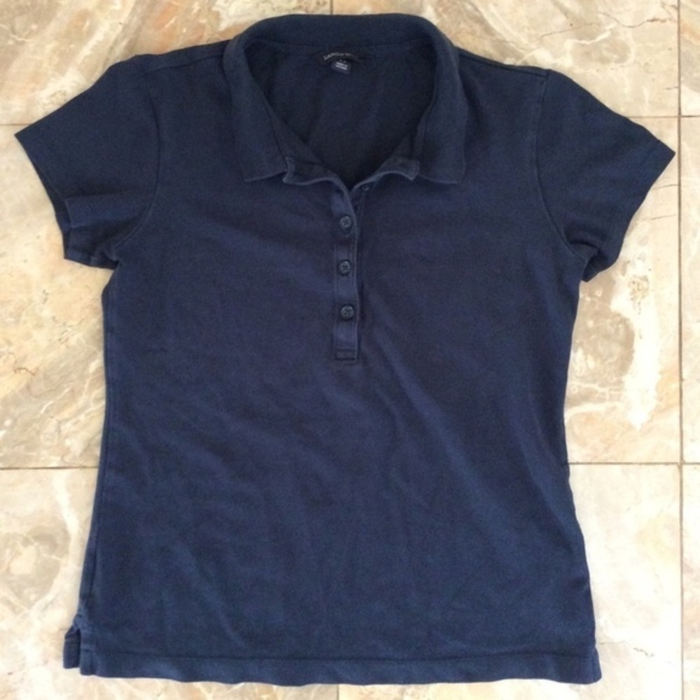 Land’s End Navy Blue Women’s Polo XS​​​